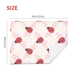KILOWR nursery and stroller blanket with adorable pattern for everyday comfort.