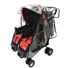 KIMILEAY EVA-material stroller cover highlighting safe, durable, non-toxic construction.