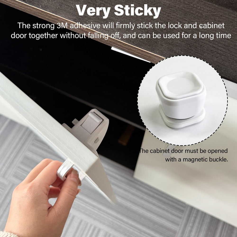Kimitimi wide-fit locks work across kitchens, bathrooms, and pantries.