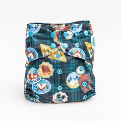Kinder bamboo-viscose inserts provide absorbent day inserts for busy days.