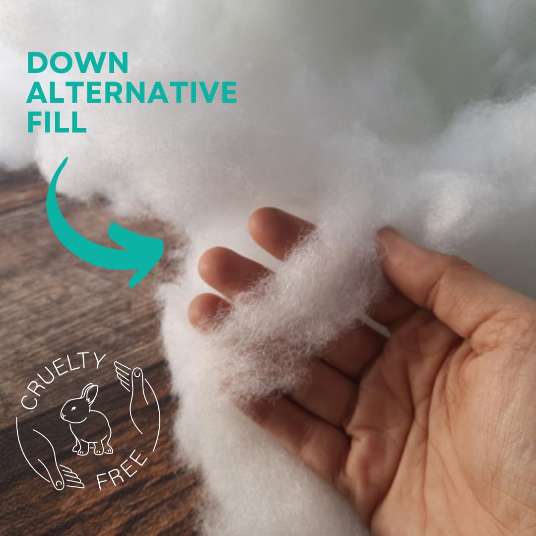 Hypoallergenic softness of Kinder Fluff pillows