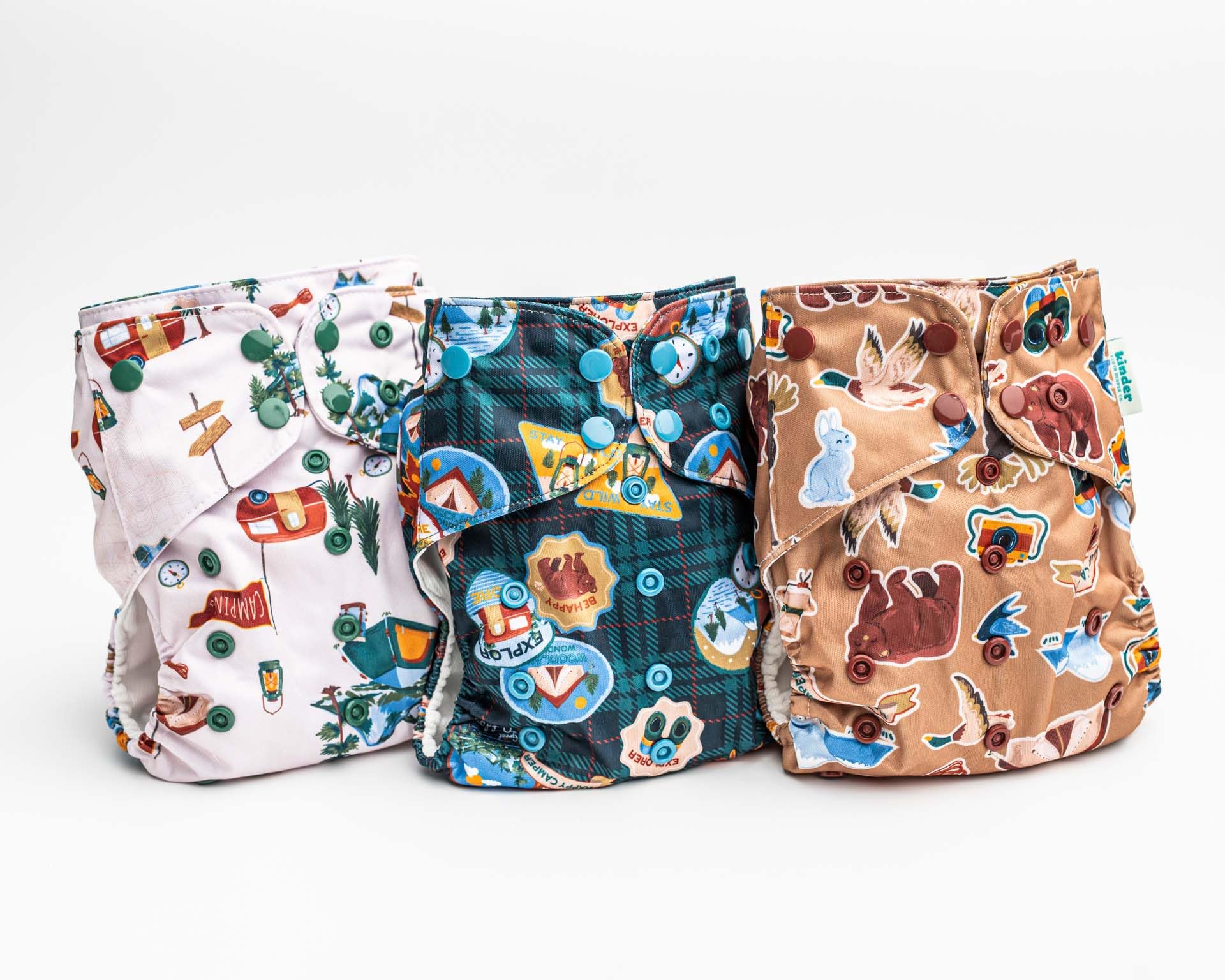 Kinder three-by-five adjustable rise adapts as babies grow.