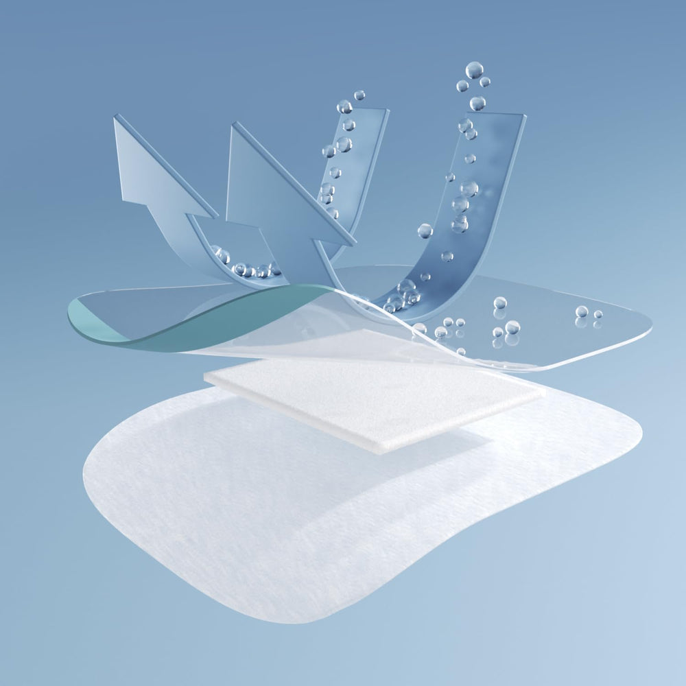 Secure adhesive backing ensures easy application and removal without discomfort