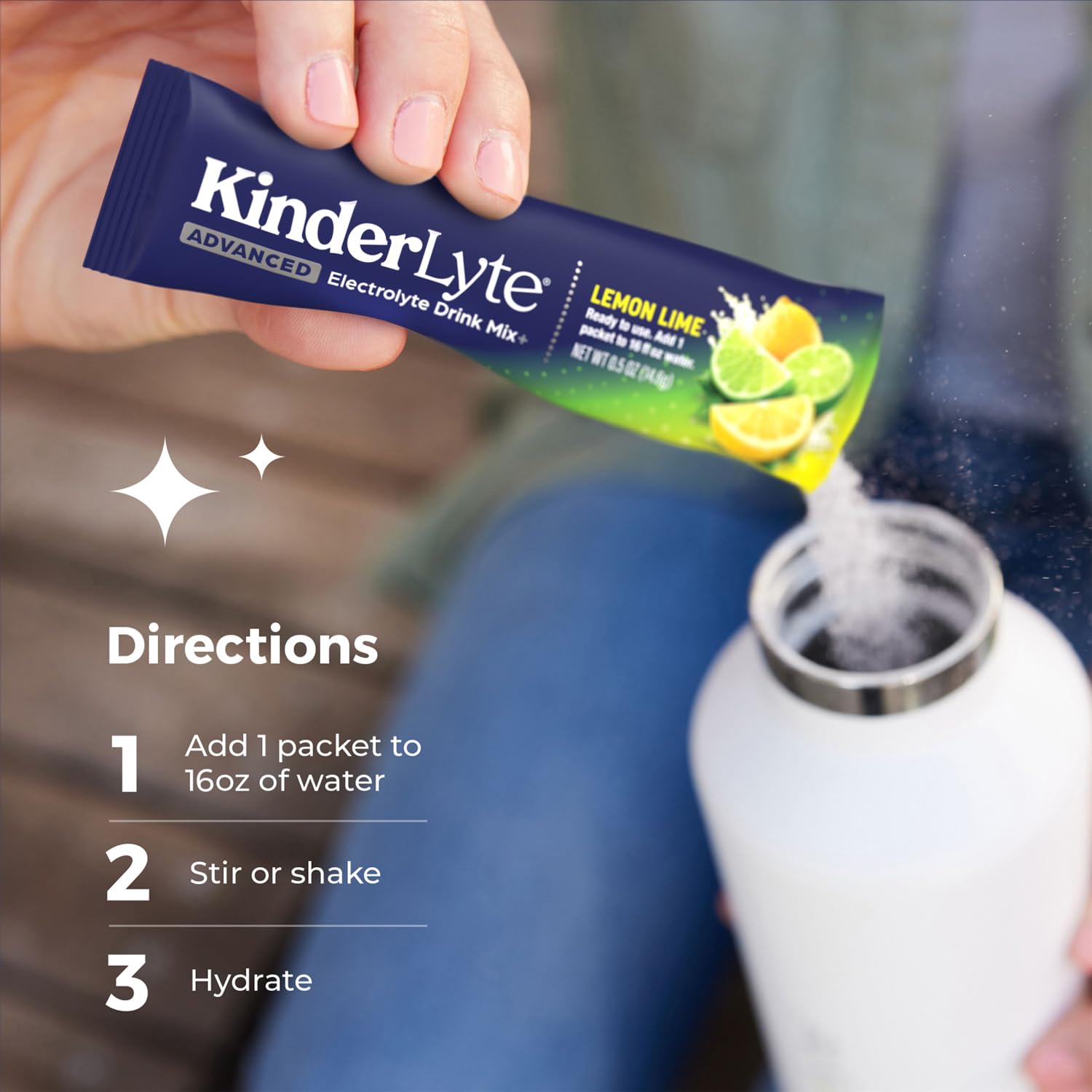 KinderLyte clean ingredients meet Non-GMO standards.