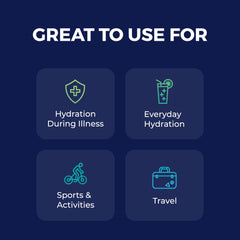 KinderLyte label close-up emphasizing no artificial sweeteners or synthetic dyes