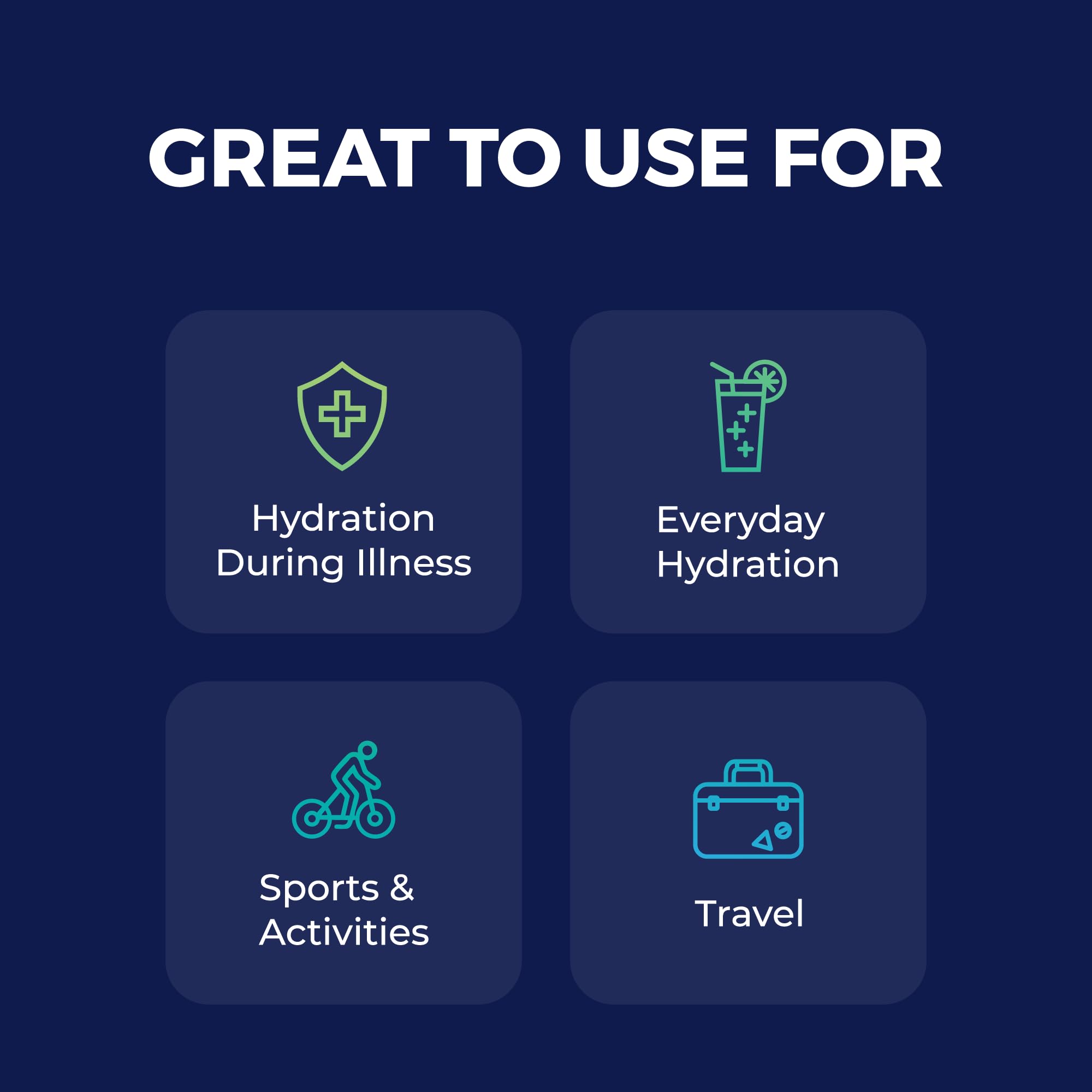 Ingredients panel on KinderLyte showcasing vegan, non-GMO, gluten-free formulation.