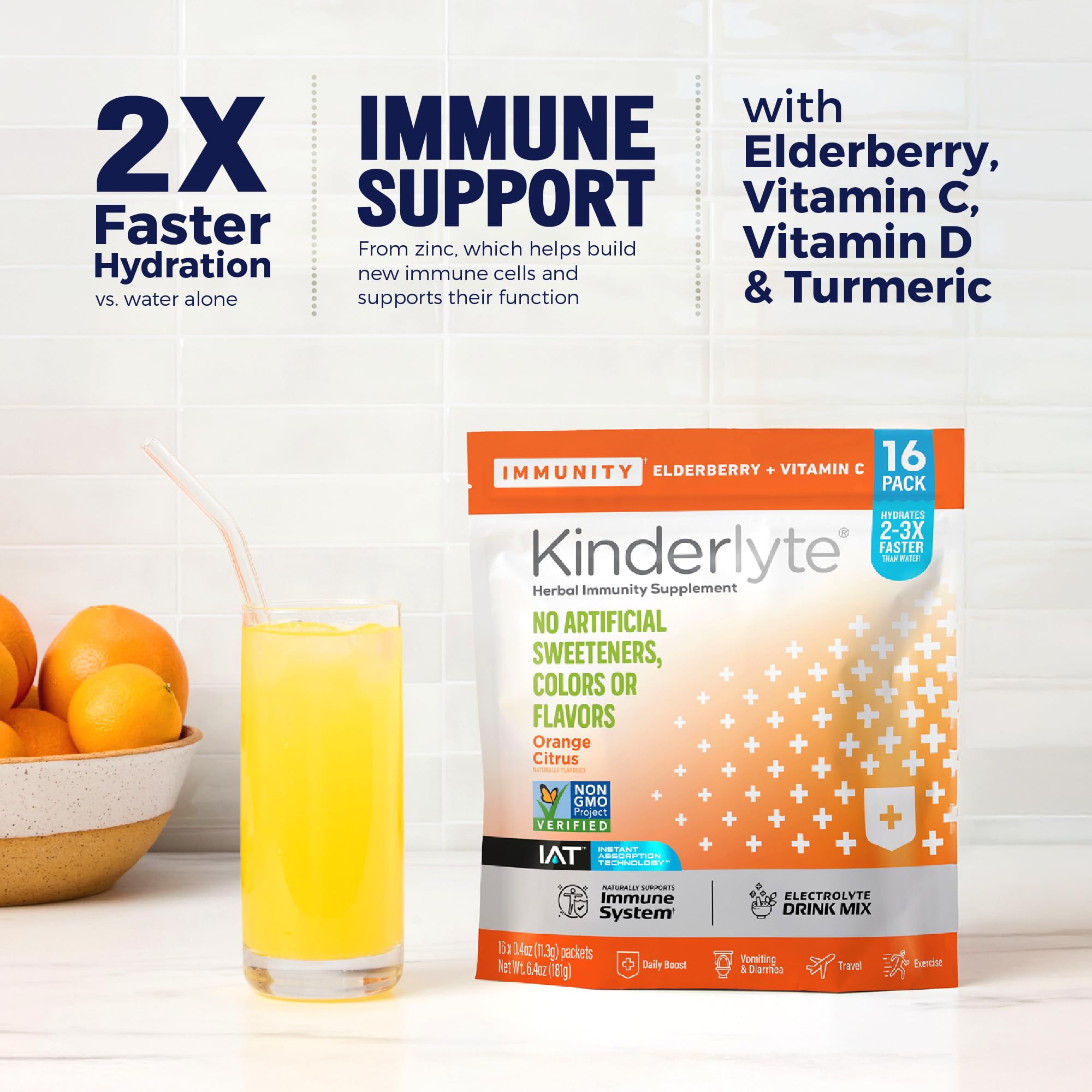 KinderLyte packaging layout illustrating potential FSA/HSA eligibility and eco-friendly design