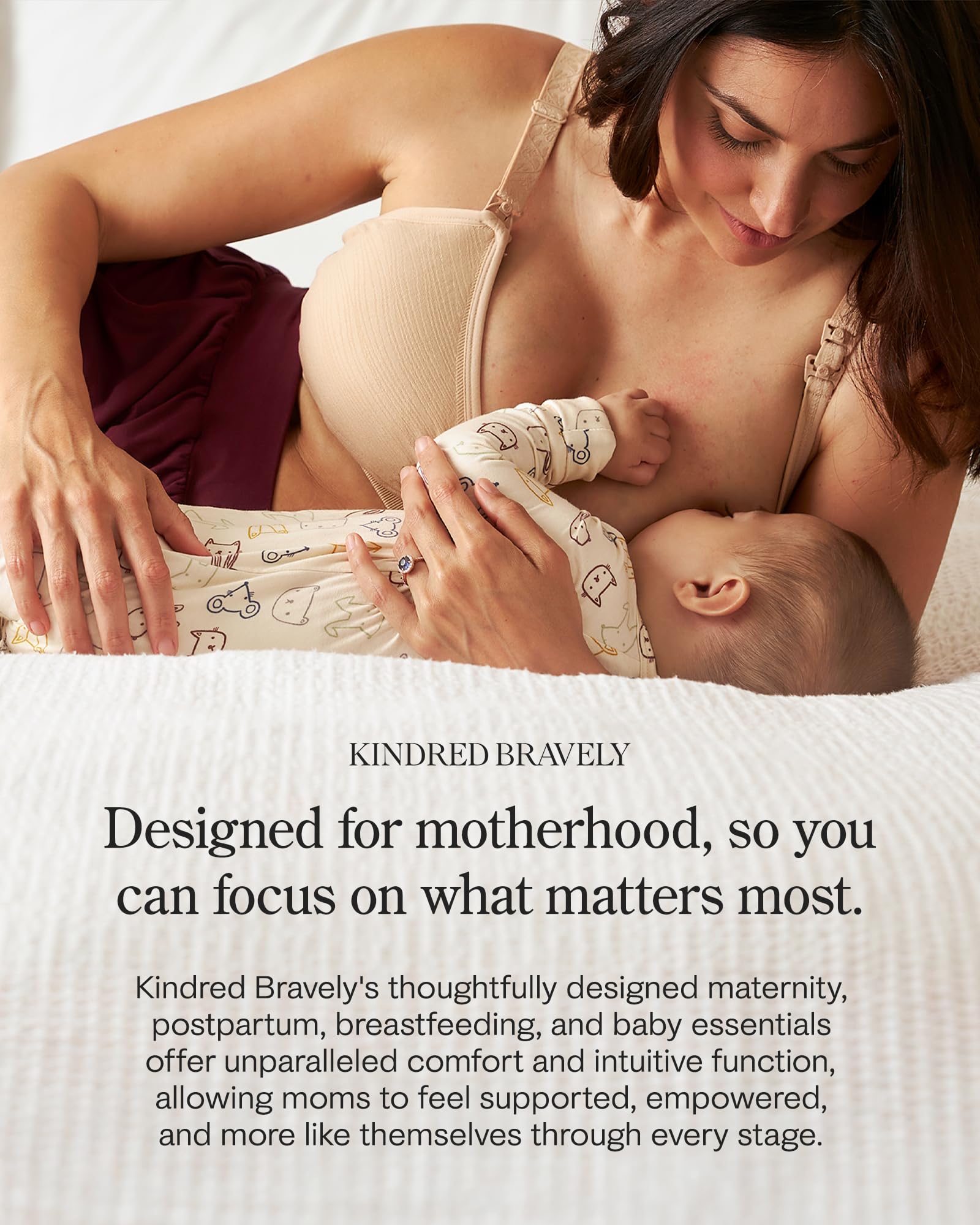 Kindred Bravely Twilight multipack image underscores 10 pads per set for everyday use.