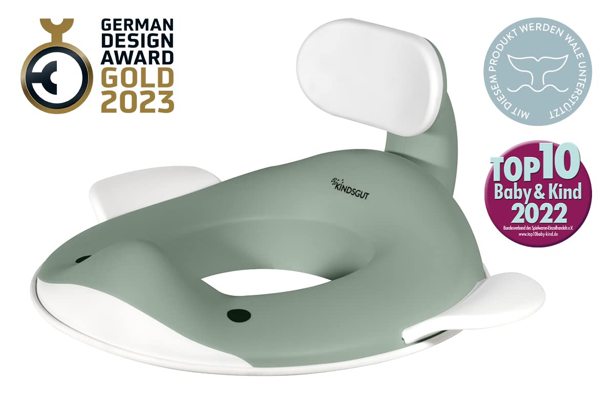 Kindsgut potty seat easy-cleaning design supports quick cleanup after use.