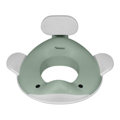 Kindsgut potty seat whale design front view for secure toddler seating and ease of use.