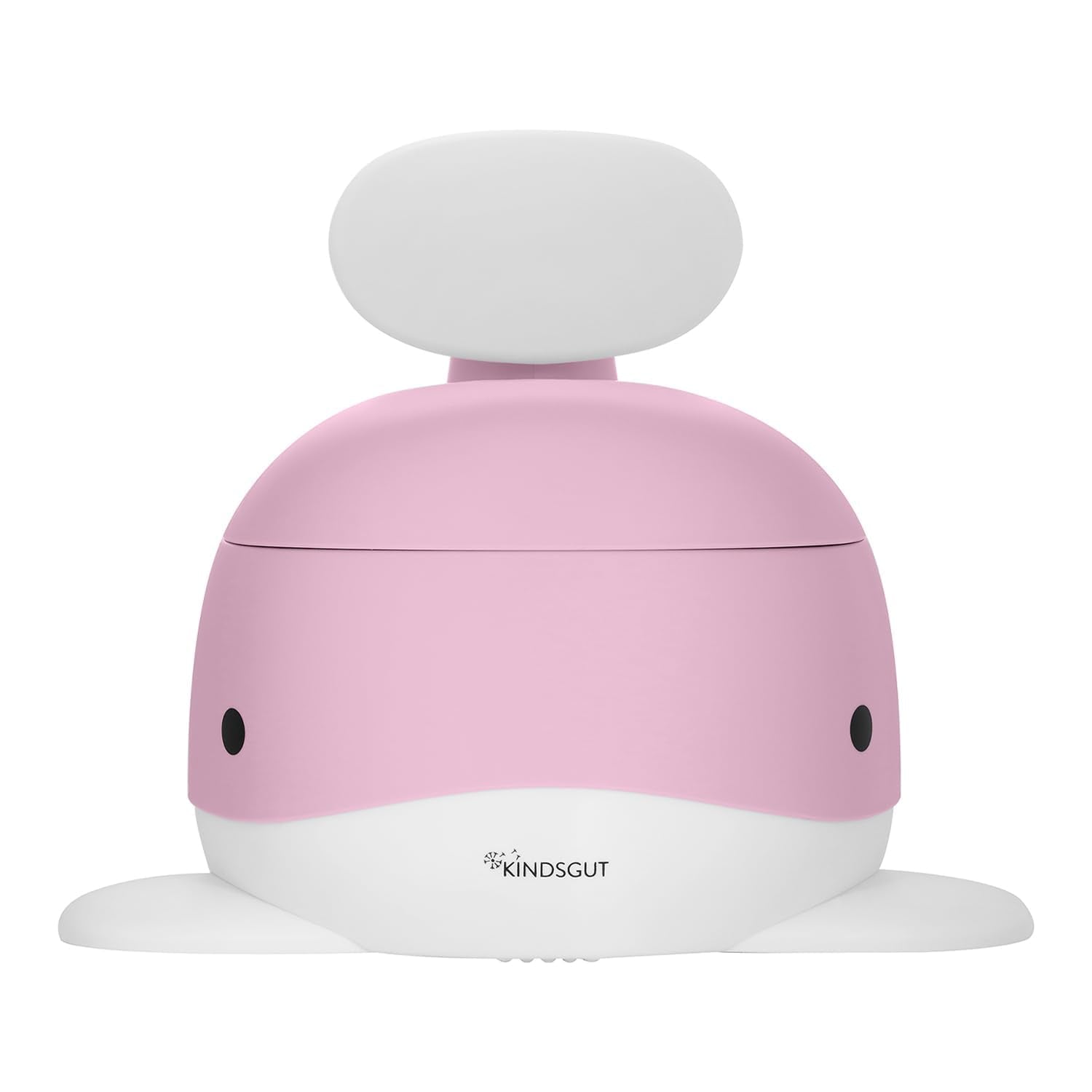 Kindsgut potty whale design pink front view shows a friendly learning space for toddlers.