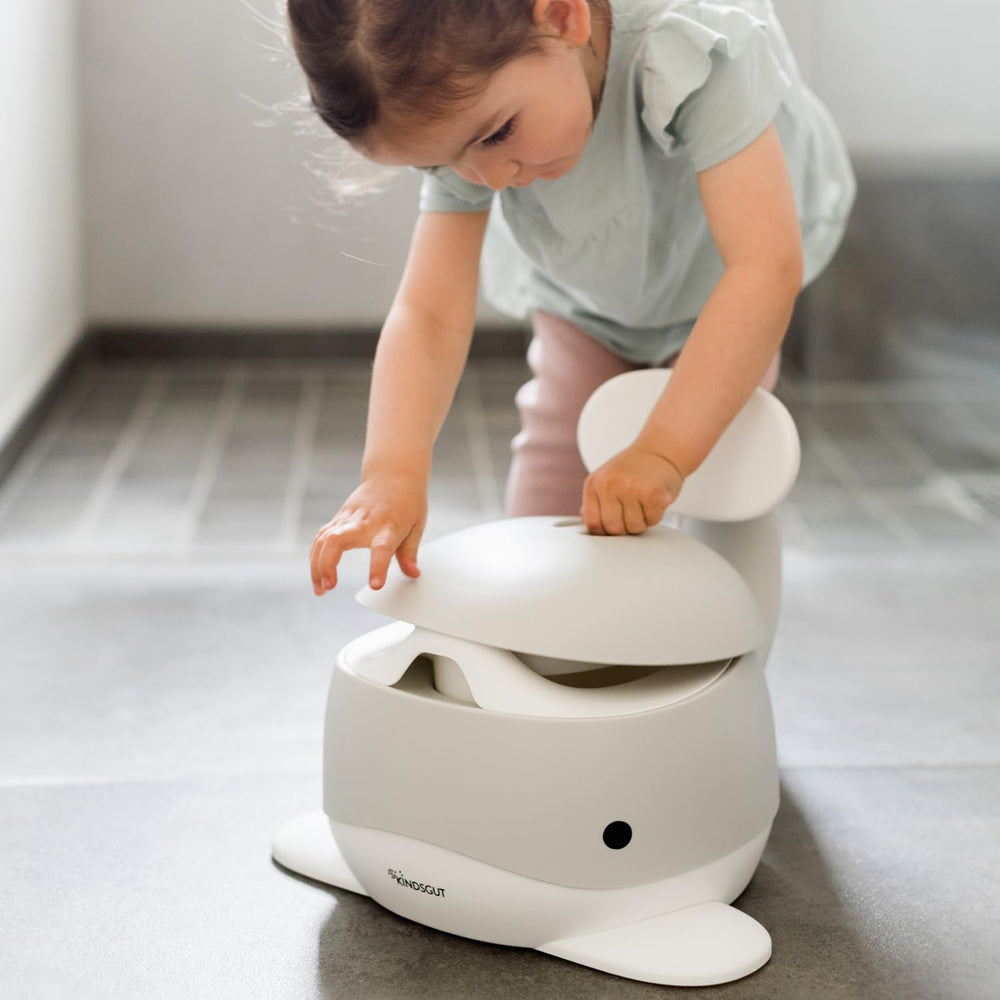 Kindsgut Potty seat close-up showing toddler-friendly, comfortable seating.