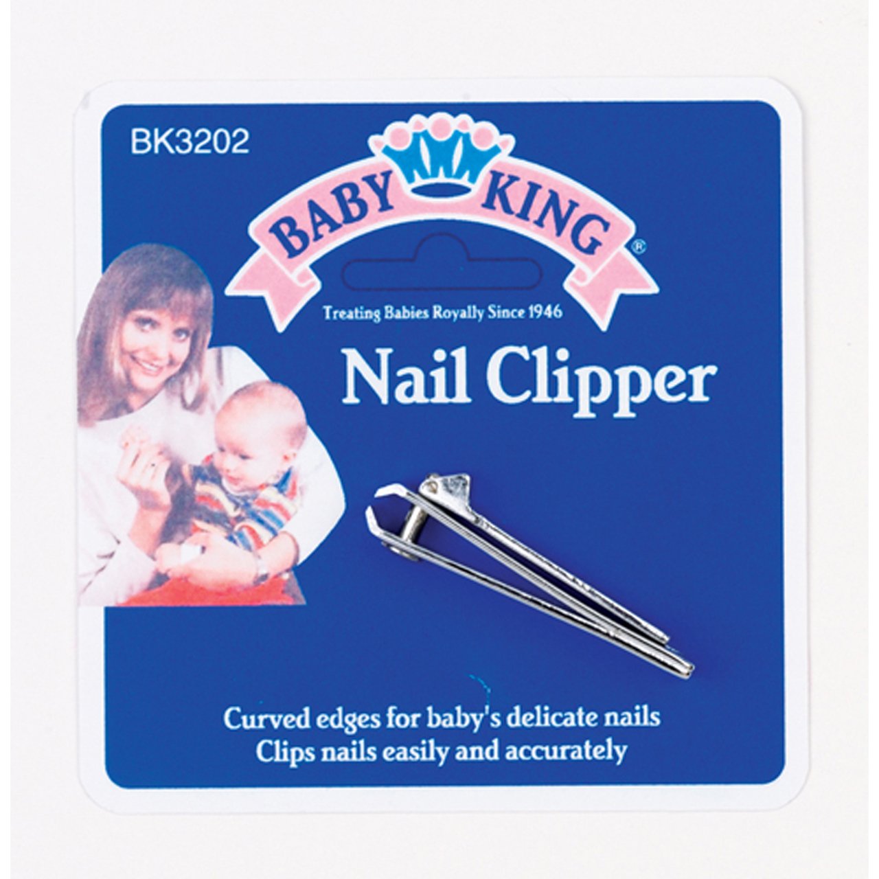 KING Baby King Nail Clipper close-up with safety edge for precise cuts