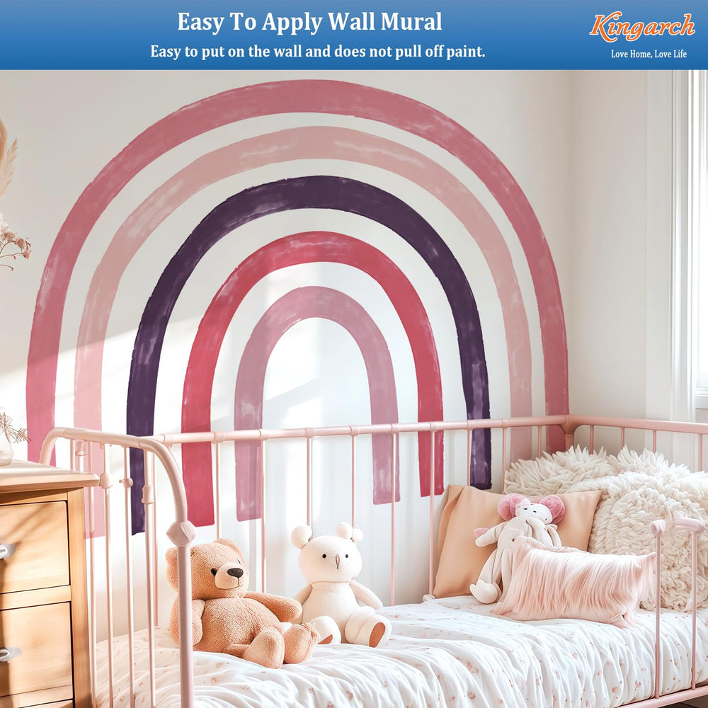 Kingarch boho wall decor suitable for living rooms and playrooms with watercolor vibe