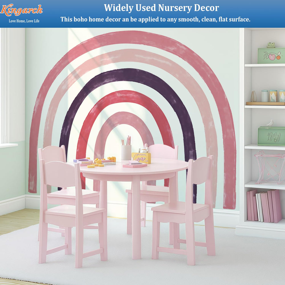 Kingarch removable fabric wall stickers designed for clean removal