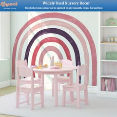 Kingarch removable fabric wall stickers designed for clean removal