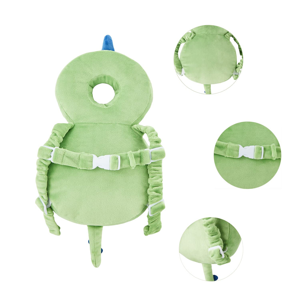 KingCheer cushion closeup reveals thick padding and breathable fabric for gentle protection.