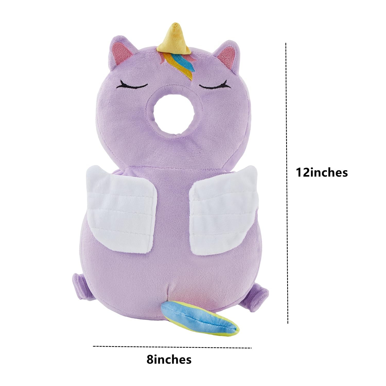 KingCheer toddler back-protector adjustable straps provide a comfortable fit for growing children.