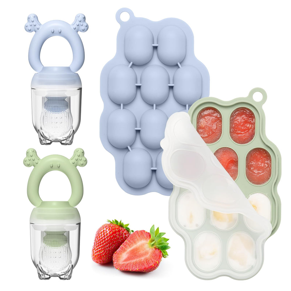 KingKam breastmilk popsicle mold set for frozen milk portions.