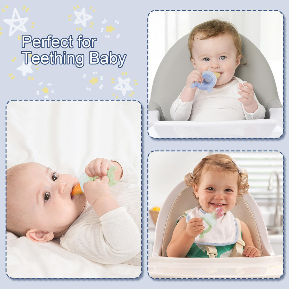 KingKam teether and popsicle combo soothes gums.