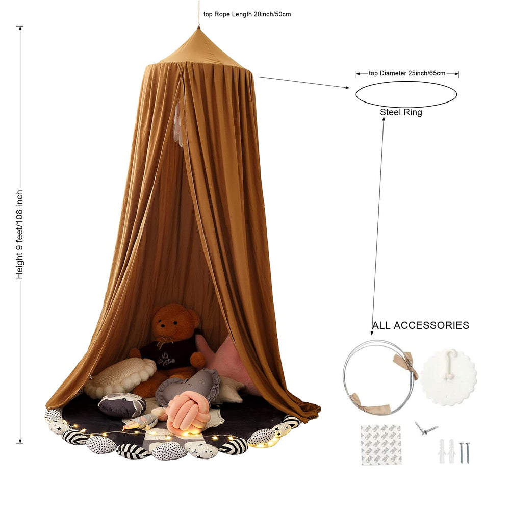 KingKara kids reading nook soft fabric offers cozy privacy and imaginative play