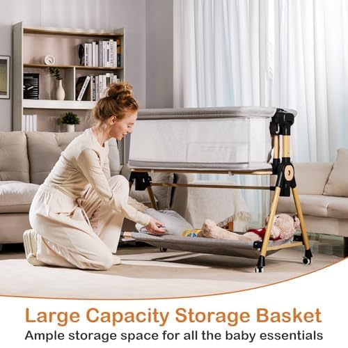 Kingobabys wooden frame combines elegance with sturdy, non-toxic construction.