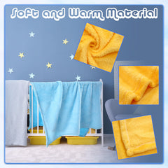 Kinlop stroller-cover setup with baby blanket for travels