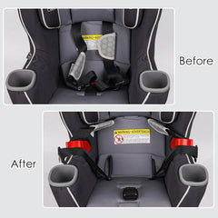 Kinoy Harness Organizer dual clip design provides flexible, secure strap management.