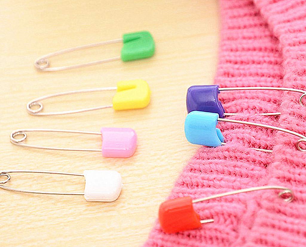 Kinteshun candy-colors assorted pins show seven color options for quick ID.