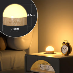 Kintion Night Light adhesive back enables versatile wall or cabinet mounting