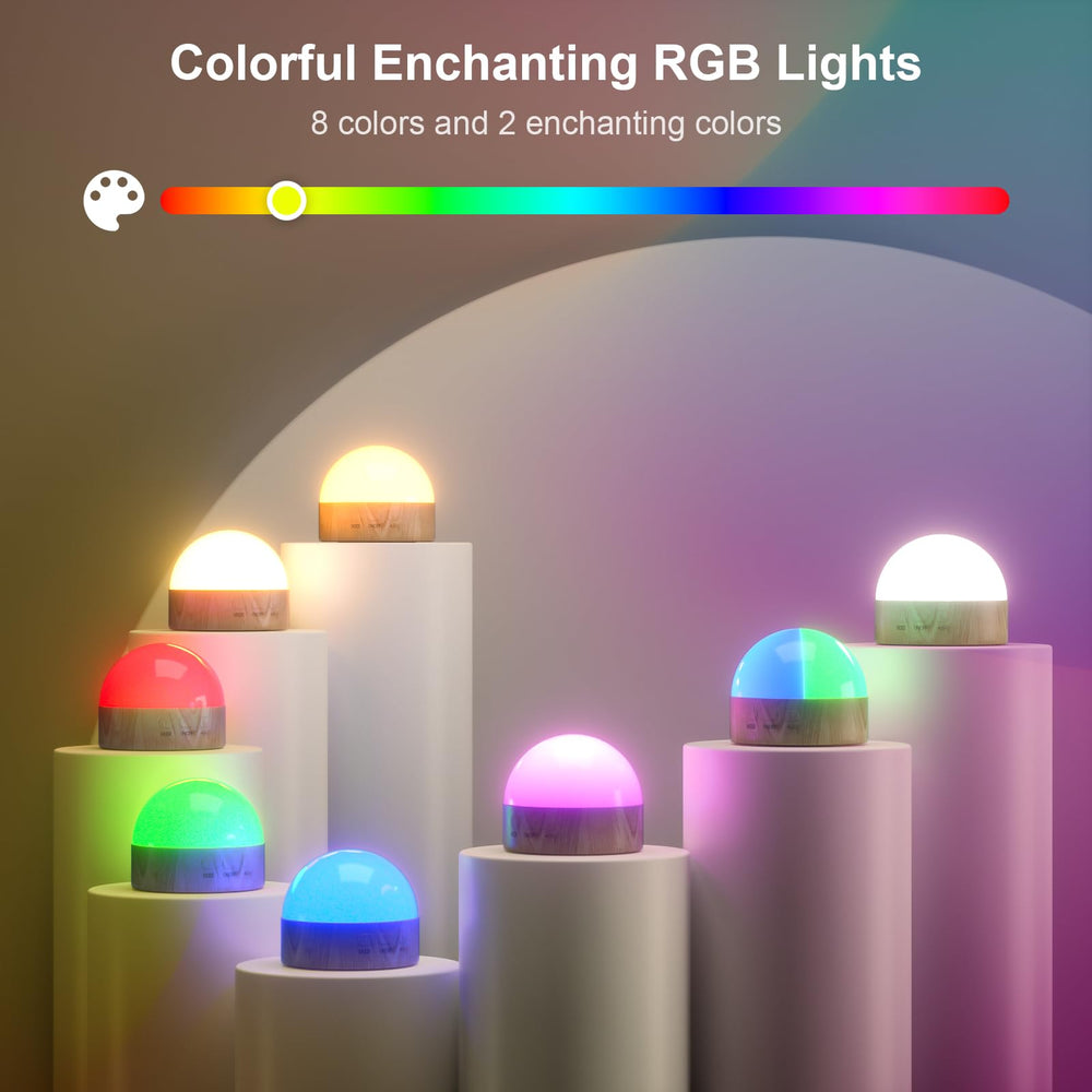 Kintion Night Light soft eye caring warm white glow for nursery and bedtime.