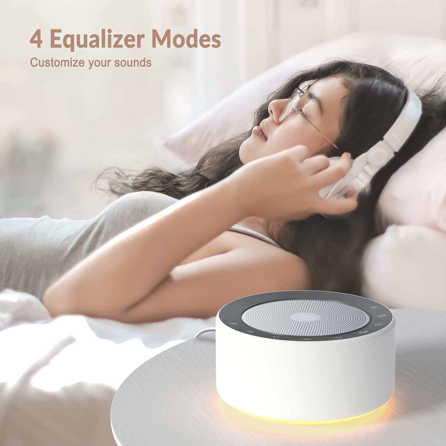 Kipcush 30 soothing sounds collection covers white, nature, and lullaby options.