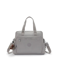 Kipling Alanna diaper bag exterior in durable nylon with quick-access pockets.
