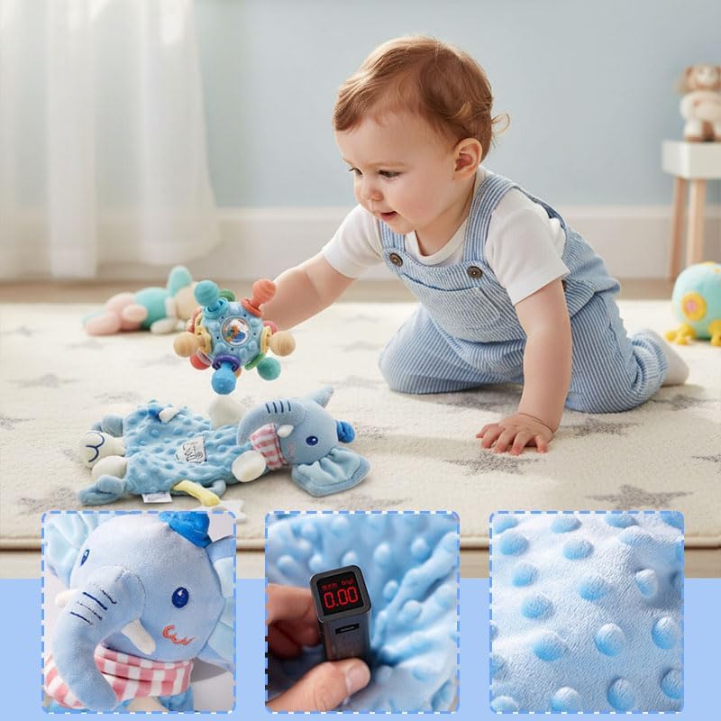 Kipwake baby boy gift basket swaddles, gentle wraps for peaceful naps