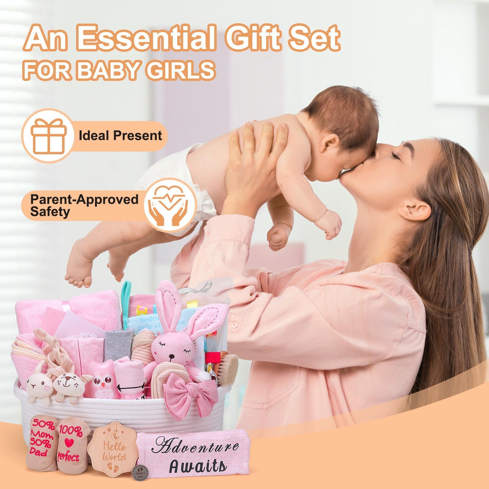 Kipwake pink elephant card adds a sweet keepsake