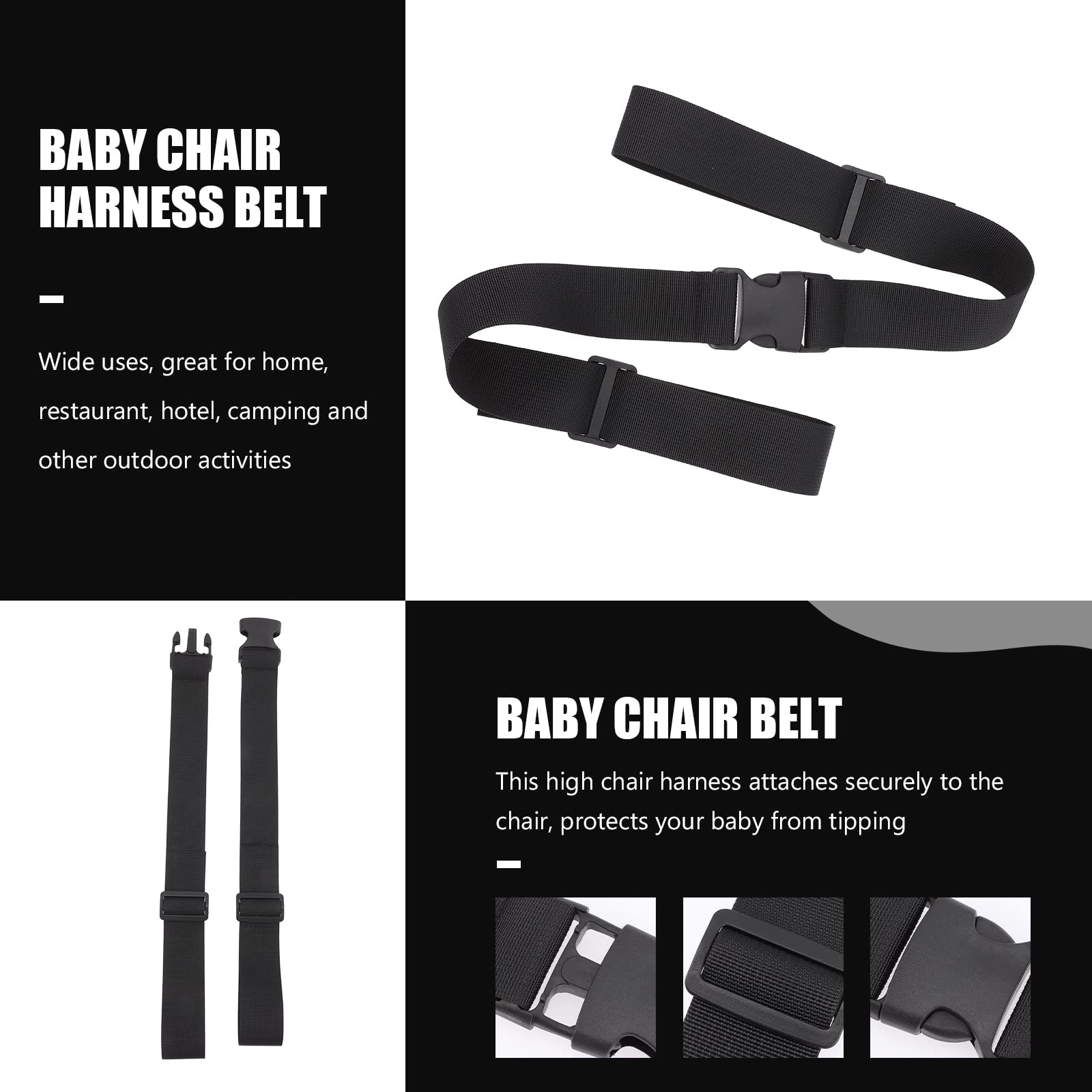 Kisangel compact storage travel-ready straps suggest easy packing for outings.