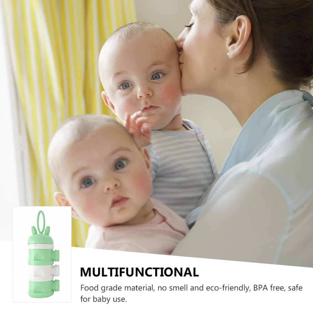 Kisangel food-grade PP material highlights safe storage for baby formula.