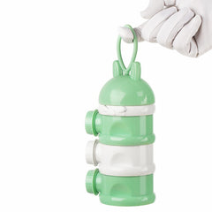 Kisangel Milk Powder Dispenser four layers illustrates organized storage for multiple feeds.