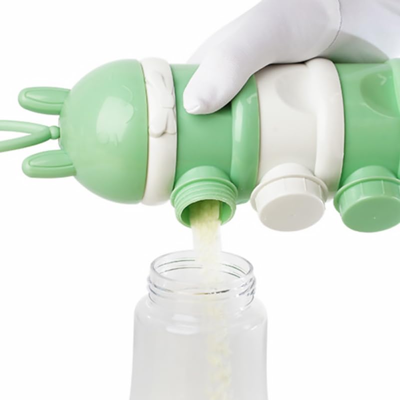 Kisangel Milk Powder Dispenser travel-compact image emphasizes portability without sacrificing capacity.