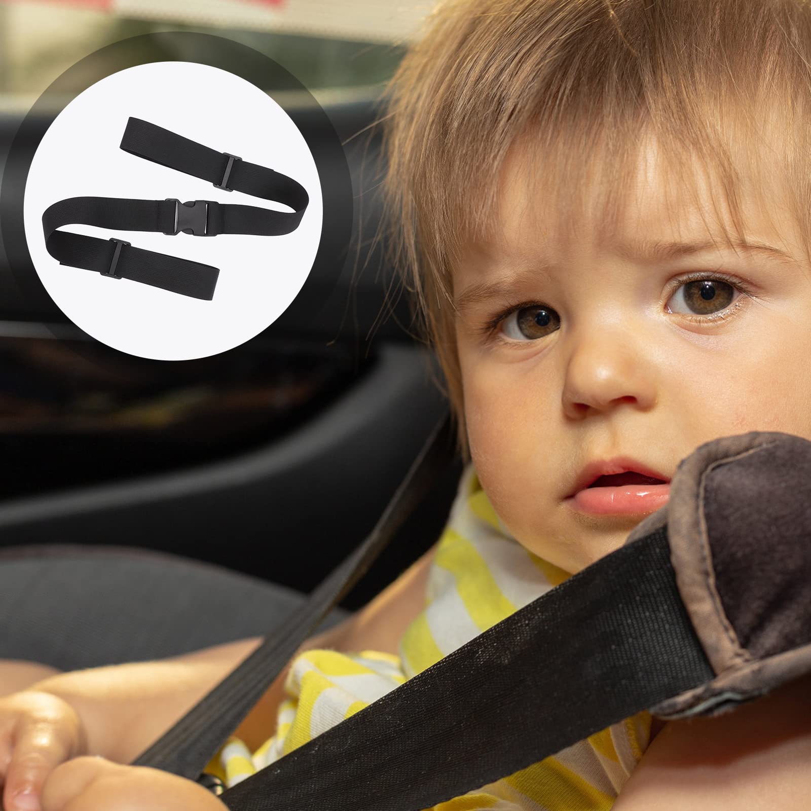 Kisangel pushchair harness installation demonstrates easy setup for on-the-go parents.