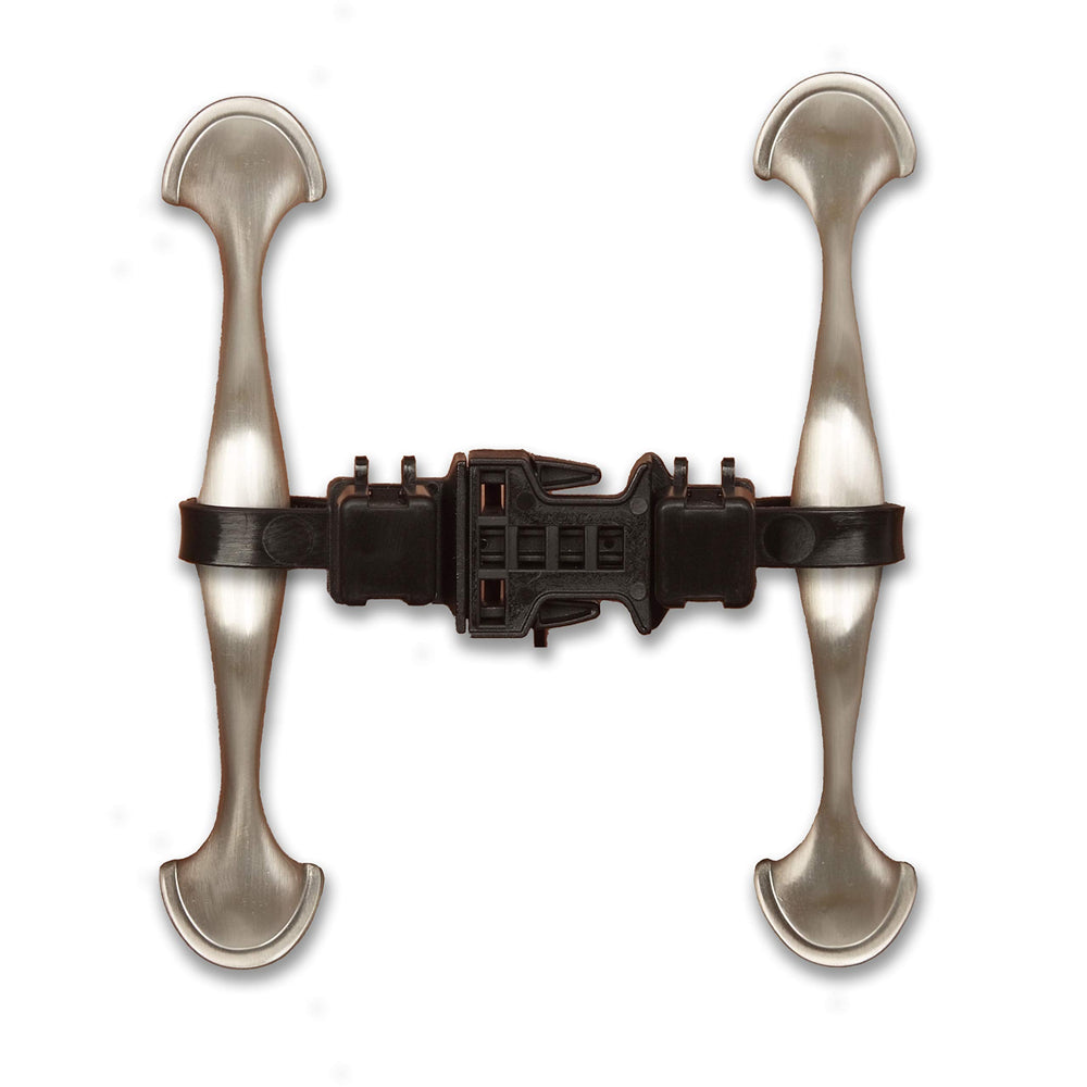 KisCords baby-safety cabinet locks strap-on-handle demonstrates quick, tool-free childproofing for busy households.