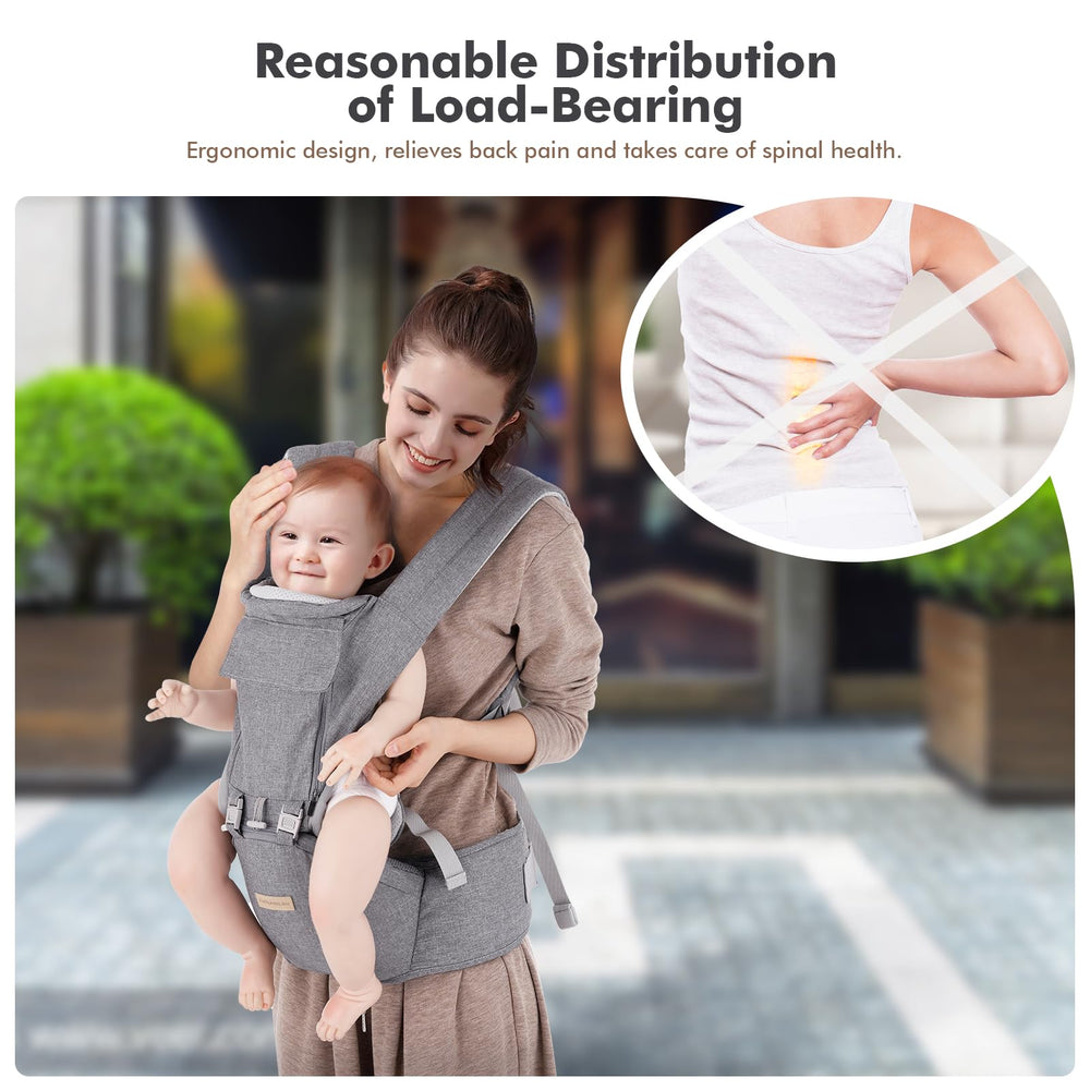 Kisdream adjustable shoulder and waist straps tailor fit for various body types.