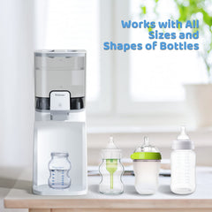 Kisdream Water Warmer bottle compatibility across major brands and sizes.