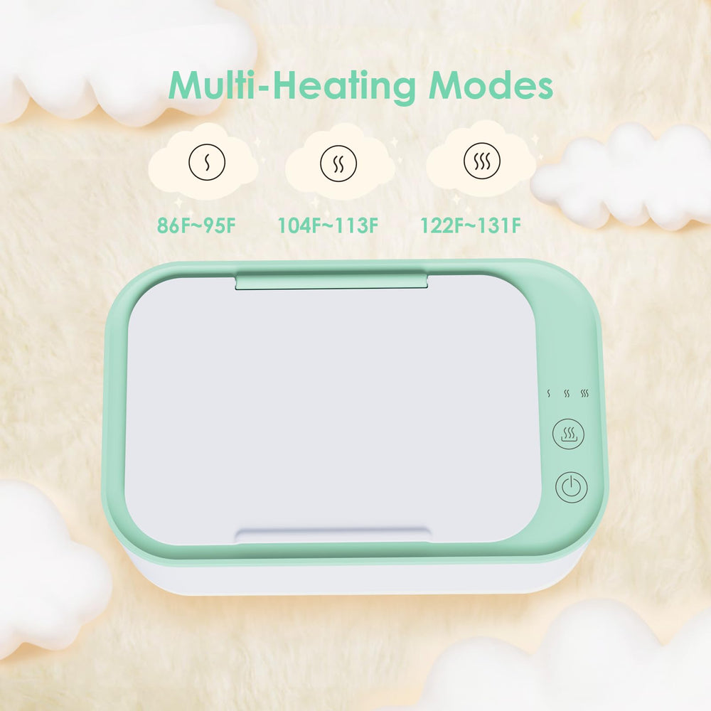 Kisdream Wipe Warmer 2-in-1 design combines warmer and dispenser