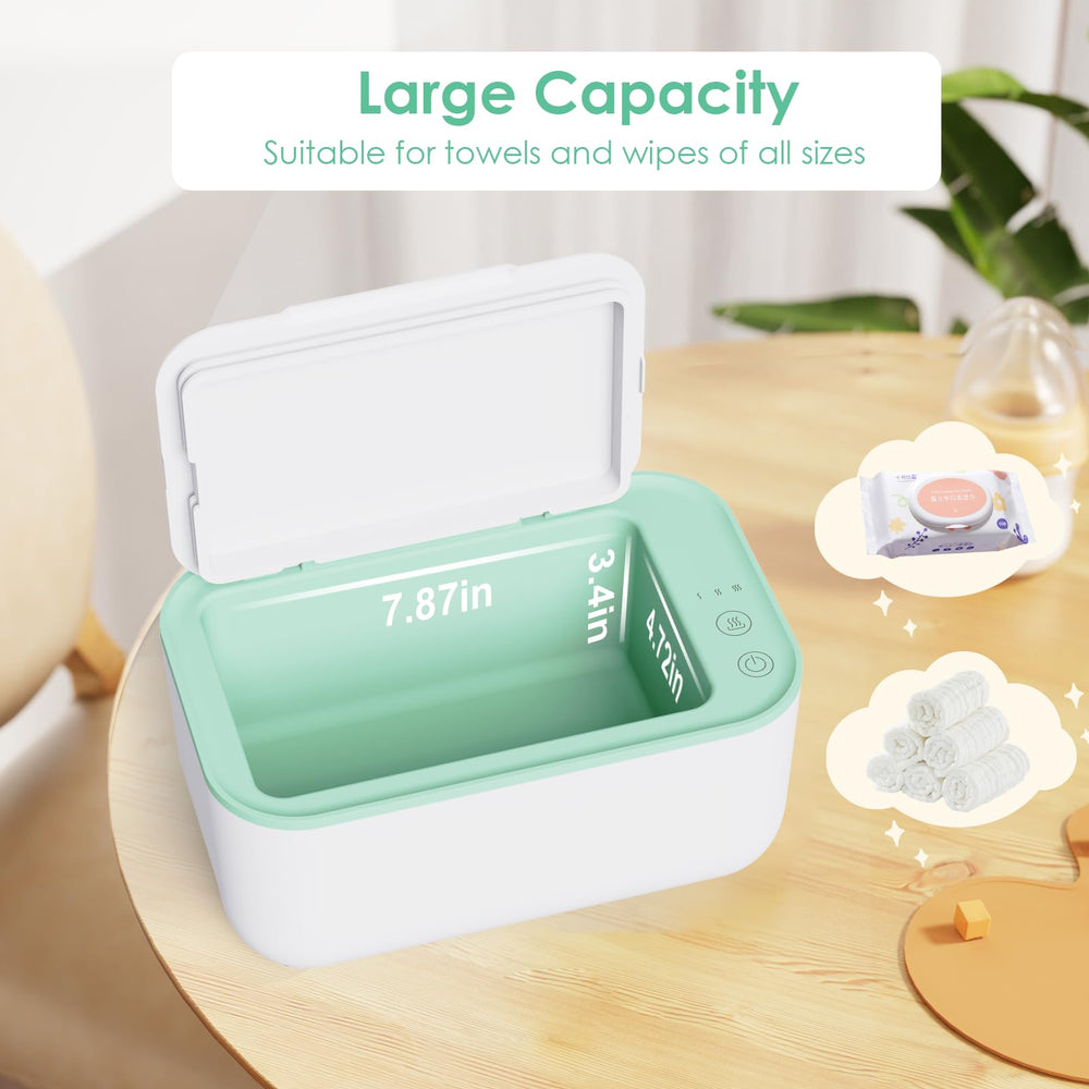 Kisdream Wipe Warmer moisture maintenance keeps wipes ready with water