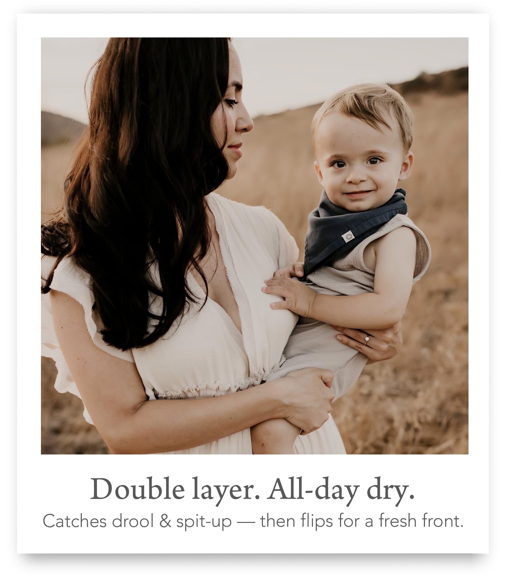 Kishu Baby Indi Terra Set organic cotton muslin texture shows breathable softness.