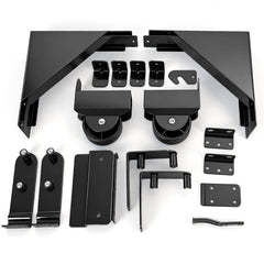 KishYa Sliding Gate Kit shows durable galvanized-steel construction for outdoor use