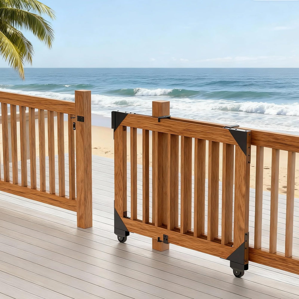 KishYa sliding gate kit includes all hardware and simple setup guidance