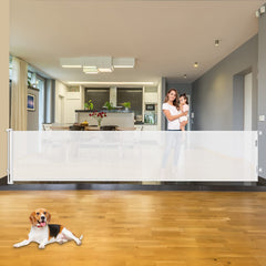 KISKIZ 110 inch extra-wide gate assembled for large openings