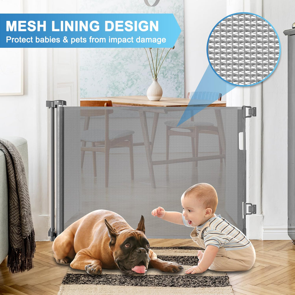 KISKIZ adjustable hardware fits baseboards for seamless installation.